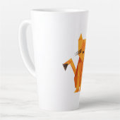 Tiger Oragami Milchtasse (Linke Ecke)