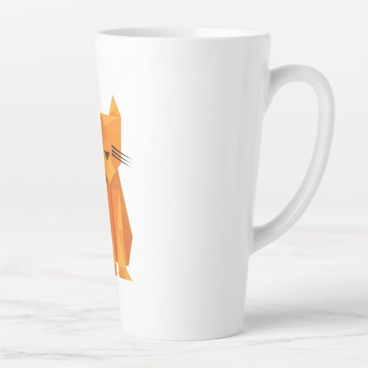 Tiger Oragami Milchtasse (Rechts)