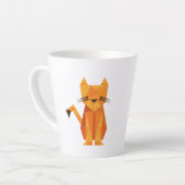 Tiger Oragami Milchtasse (Linke Ecke)