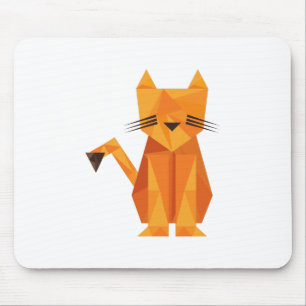Tiger Oragami Mousepad
