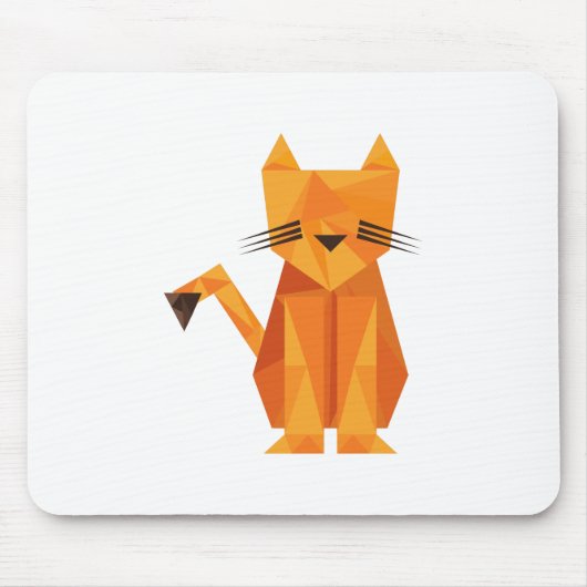 Tiger Oragami Mousepad (Vorne)