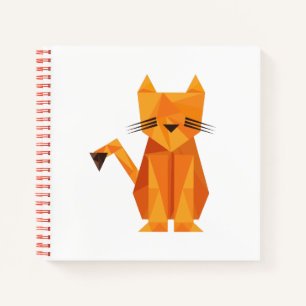 Tiger Oragami Notizblock