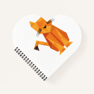 Tiger Oragami Notizblock