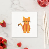 Tiger Oragami Serviette (Beispiel)