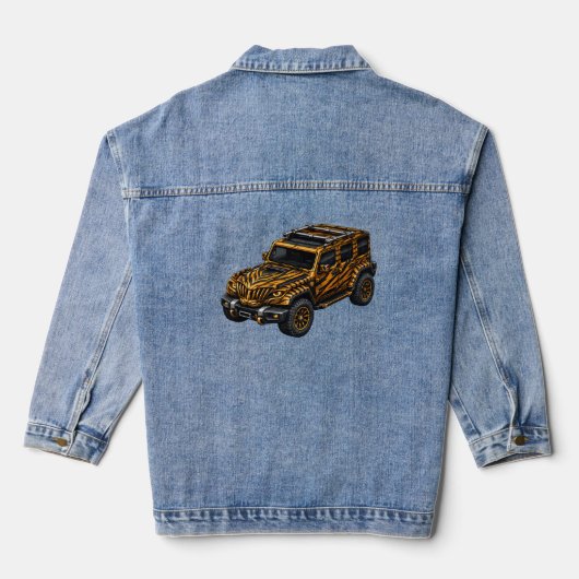 Tiger Orange Adventure SUV — BV-JTO Jeansjacke (Rückseite)
