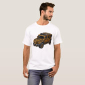 Tiger Orange Adventure SUV — BV-JTO T-Shirt (Vorne ganz)