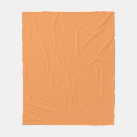 Tiger Orange Fleece Blanket (Vorderseite)
