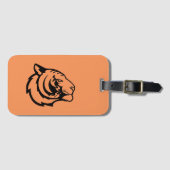 Tiger orange Gepäckanhänger (Vorderseite (Horizontal))