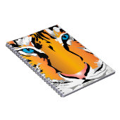 TIGER-ORANGE-NOTEBOOK NOTIZBLOCK (Rechte Seite)
