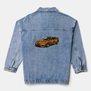 Tiger Orange Performance Coupe — BV-BTO Jeansjacke