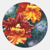 Tiger Orchid Stickers (Vorderseite)