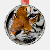 Tiger Ornament Aus Metall (Vorne)