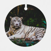 Tiger Ornament Aus Metall (Vorderseite)