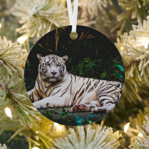 Tiger Ornament Aus Metall