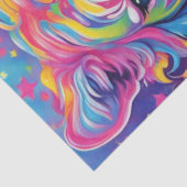 Tiger-Palette: farbenfrohe Tiger-Dekoupage, Seidenpapier (Detail)