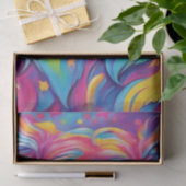 Tiger-Palette: farbenfrohe Tiger-Dekoupage, Seidenpapier (Geschenk)