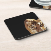 Tiger (Panthera der Tigris) Untersetzer (Linke Seite)