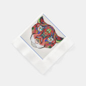 Tiger Paper Napkin Serviette (Ecke)