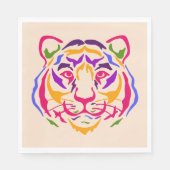 Tiger Paper Napkin Serviette (Vorderseite)