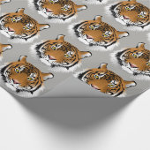 Tiger-Papier Geschenkpapier (Ecke)
