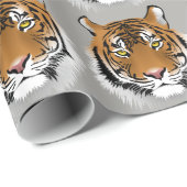 Tiger-Papier Geschenkpapier (Rolleneckpunkt)