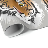 Tiger-Papier Geschenkpapier (Rolleneckpunkt)