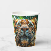 Tiger Pappbecher (Vorderseite)