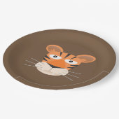Tiger Pappteller (Schrägansicht)