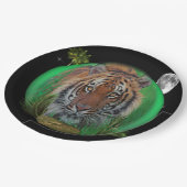 Tiger Pappteller (Schrägansicht)