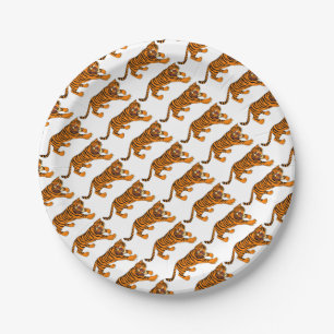 Tiger Pappteller