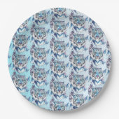 Tiger Pappteller (Vorderseite)