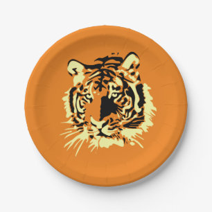 Tiger Pappteller