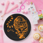 Tiger Pappteller (Party)