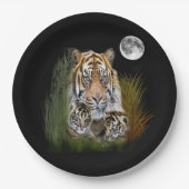 Tiger Pappteller (Vorderseite)
