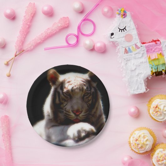 Tiger Pappteller (Party)