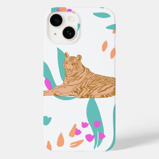 Tiger Parade Case-Mate iPhone Hülle (Rückseite)