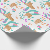 Tiger Parade Geschenkpapier (Ecke)