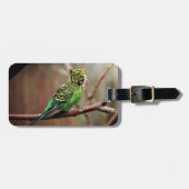 Tiger Parakeet Gepäckanhänger (Vorderseite horizontal)