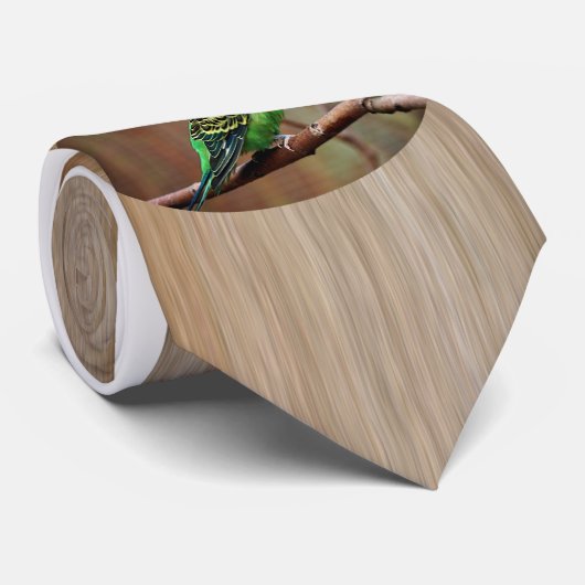 Tiger Parakeet Krawatte (Gerollt)