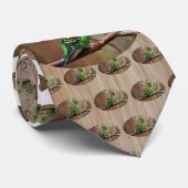 Tiger Parakeet Krawatte (Gerollt)