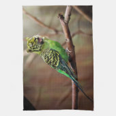 Tiger Parakeet Küchentuch (Vertikal)