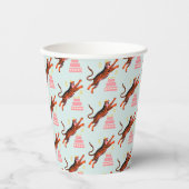 Tiger Party Animals Safari Zoo Birthday Pappbecher (Vorderseite)