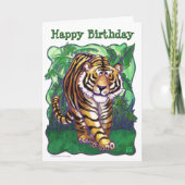 Tiger-Party-Center Karte (Vorderseite)