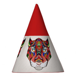 Tiger Party Hat Partyhütchen