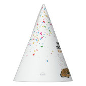 Tiger Partying - Tiere mit Party Partyhütchen (Links)