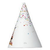 Tiger Partying - Tiere mit Party Partyhütchen (Rechts)