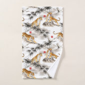tiger pattern badhandtuch set (Handtuch)
