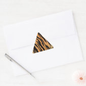 Tiger Pattern Dreieckiger Aufkleber (Umschlag)