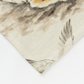 Tiger pattern fleecedecke (Ecke)