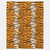 Tiger Pattern Fleecedecke (Vorderseite)